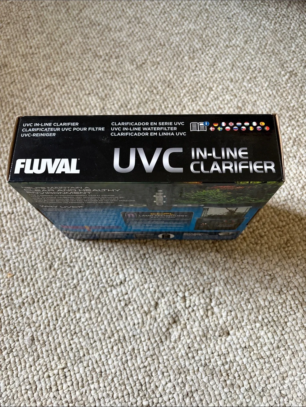 FLUVAL UVC In-Line Water Clarifier Aquarium FISH